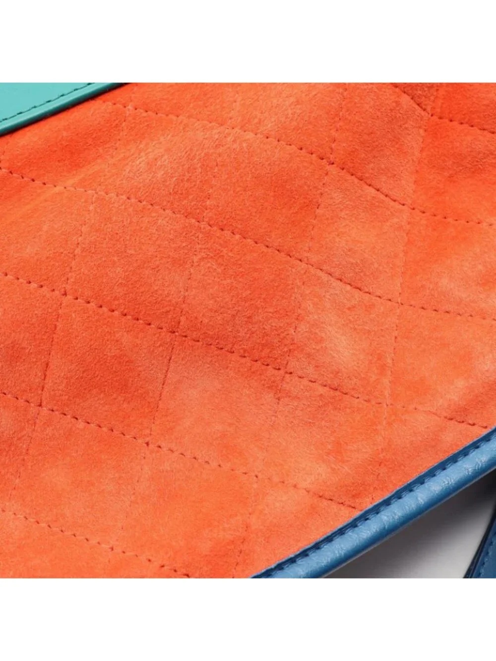 Chanel Shoulder Bag Gabrielle de Chanel Large Hobo Orange Green Blue Suede